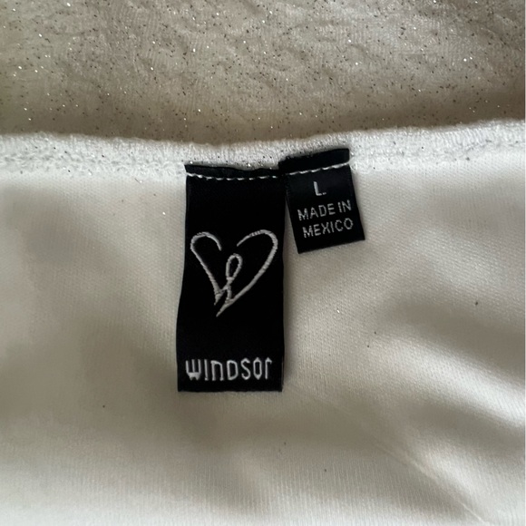 Windsor Shine Through Glitter Mini Dress - Picture 5 of 5